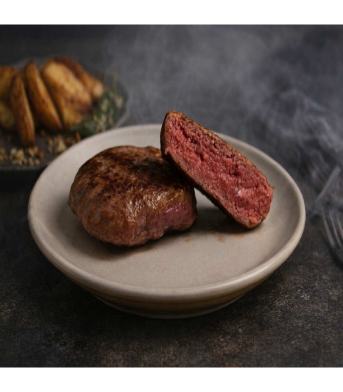 Rindfleischburger. Gesund und natürlich