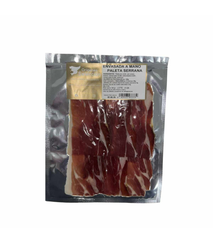 OFERTA paleta Serrana já fatiada - Duroc Ham - - 3