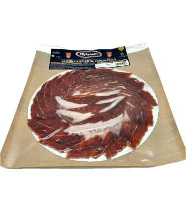 O fiambre bellota 100% ibérico numa atmosfera protetora - fatiado Jamón Ibérico - - 1
