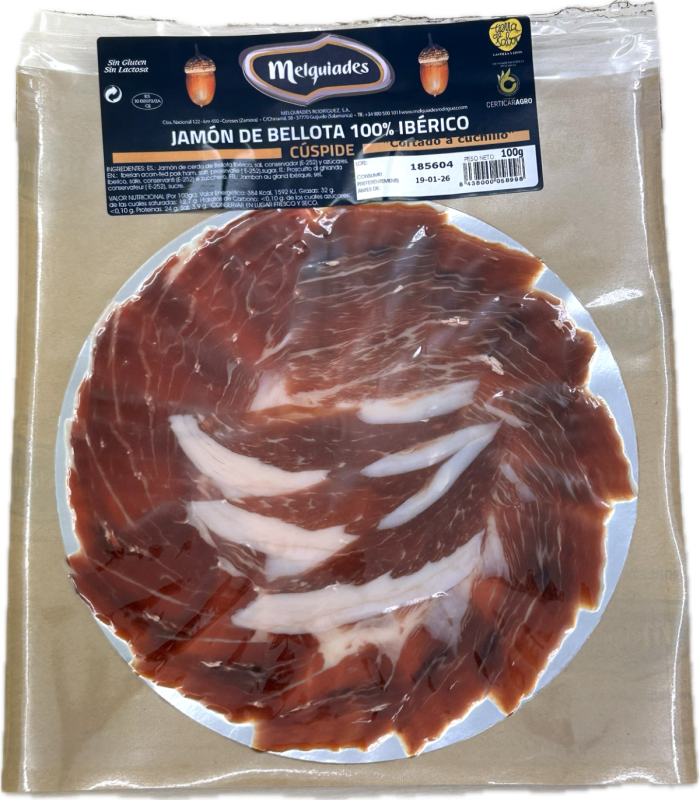 100% ibérico Pata Negra tagliato con coltello bellota prosciutto - affettato Jamón Ibérico - - 3
