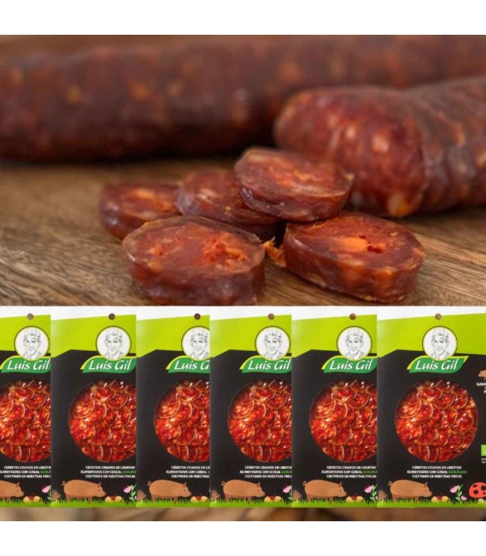 Chorizo Riojano picante fatiado
